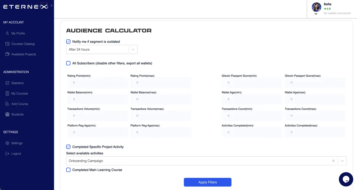 Audience segmentation